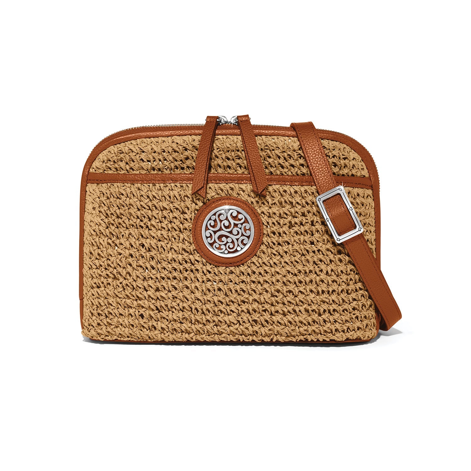 Brighton Shelby Straw Organizer | Wheat Luggage - Juli's Wearable Art