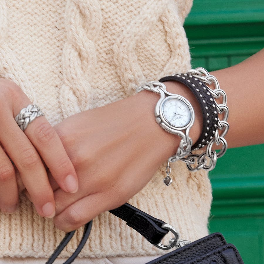 Brighton Sierra Bandit Bracelet - Black - Juli's Wearable Art