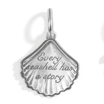 Brighton Silver Shell Charm - Juli's Wearable Art