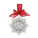 Brighton Snowflake Photo Delight Ornament - Juli's Wearable Art