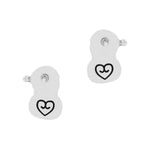Brighton Snowman Mini Post Earrings - Juli's Wearable Art