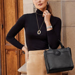 Brighton Sofia Medium Tote in Black - Juli's Wearable Art