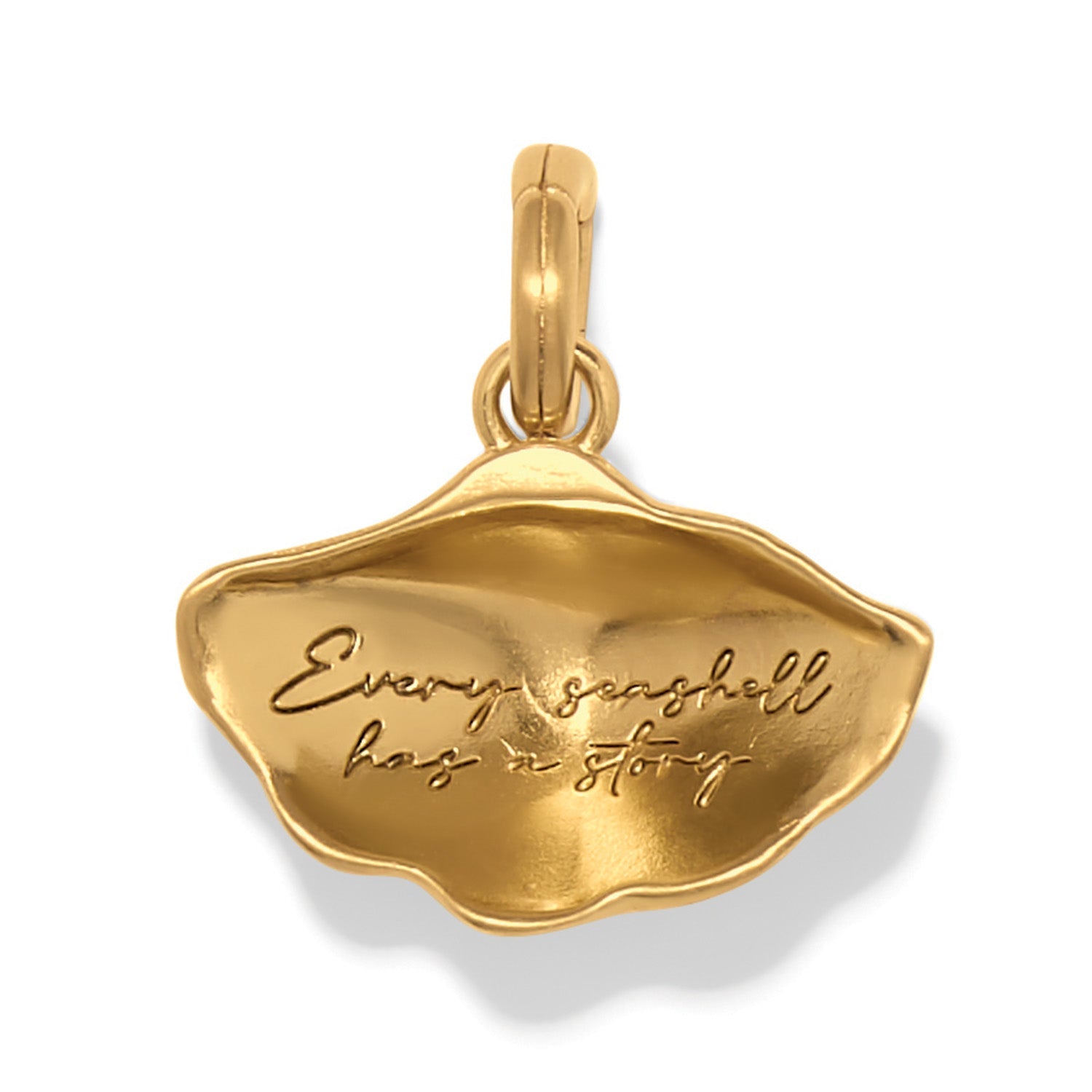 Brighton Solstice Clam Shell Charm | Gold