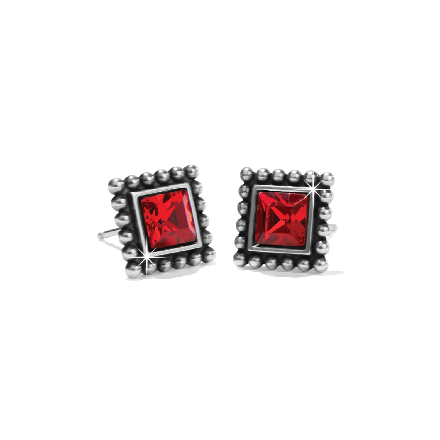 Brighton Sparkle Square Mini Post Earrings - Juli's Wearable Art