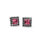 Brighton Sparkle Square Mini Post Earrings - Juli's Wearable Art