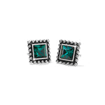 Brighton Sparkle Square Mini Post Earrings - Juli's Wearable Art