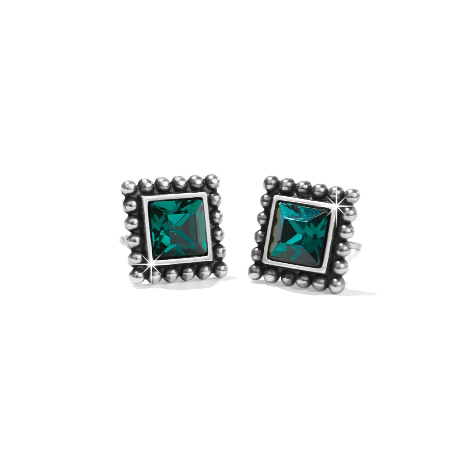 Brighton Sparkle Square Mini Post Earrings - Juli's Wearable Art