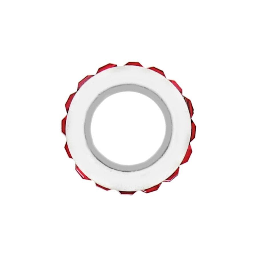 Brighton Spectrum Crystal Bead | Silver & Red - Juli's Wearable Art