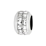Brighton Spectrum Crystal Bead | Silver Sparkle - Juli's Wearable Art