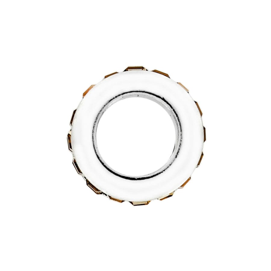 Brighton Spectrum Crystal Bead | Silver & Topaz - Juli's Wearable Art