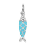 Brighton Sun and Sea Fish Charm - Juli's Wearable Art
