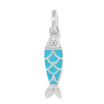 Brighton Sun and Sea Fish Charm - Juli's Wearable Art