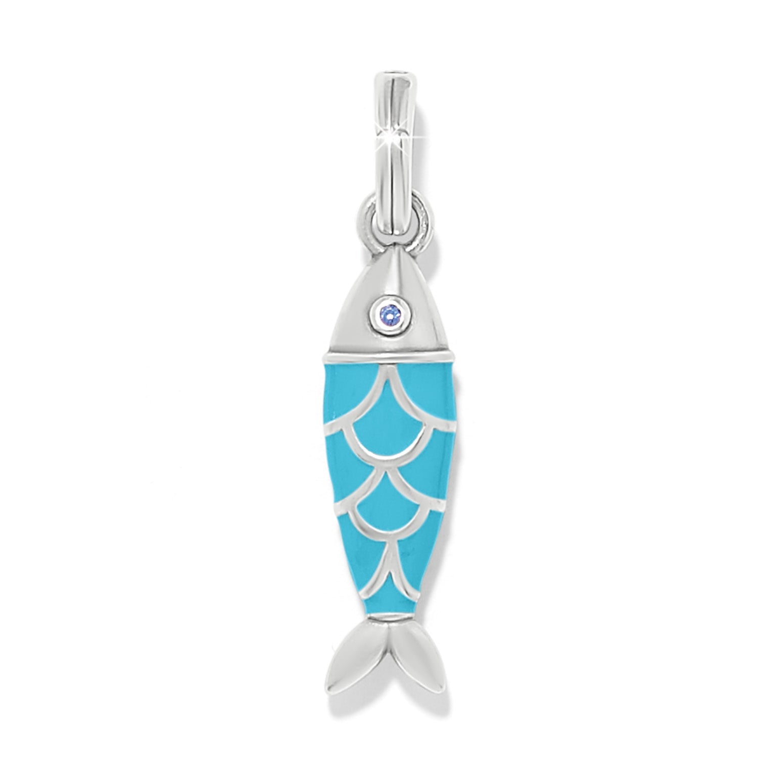 Brighton Sun and Sea Fish Charm - Juli's Wearable Art