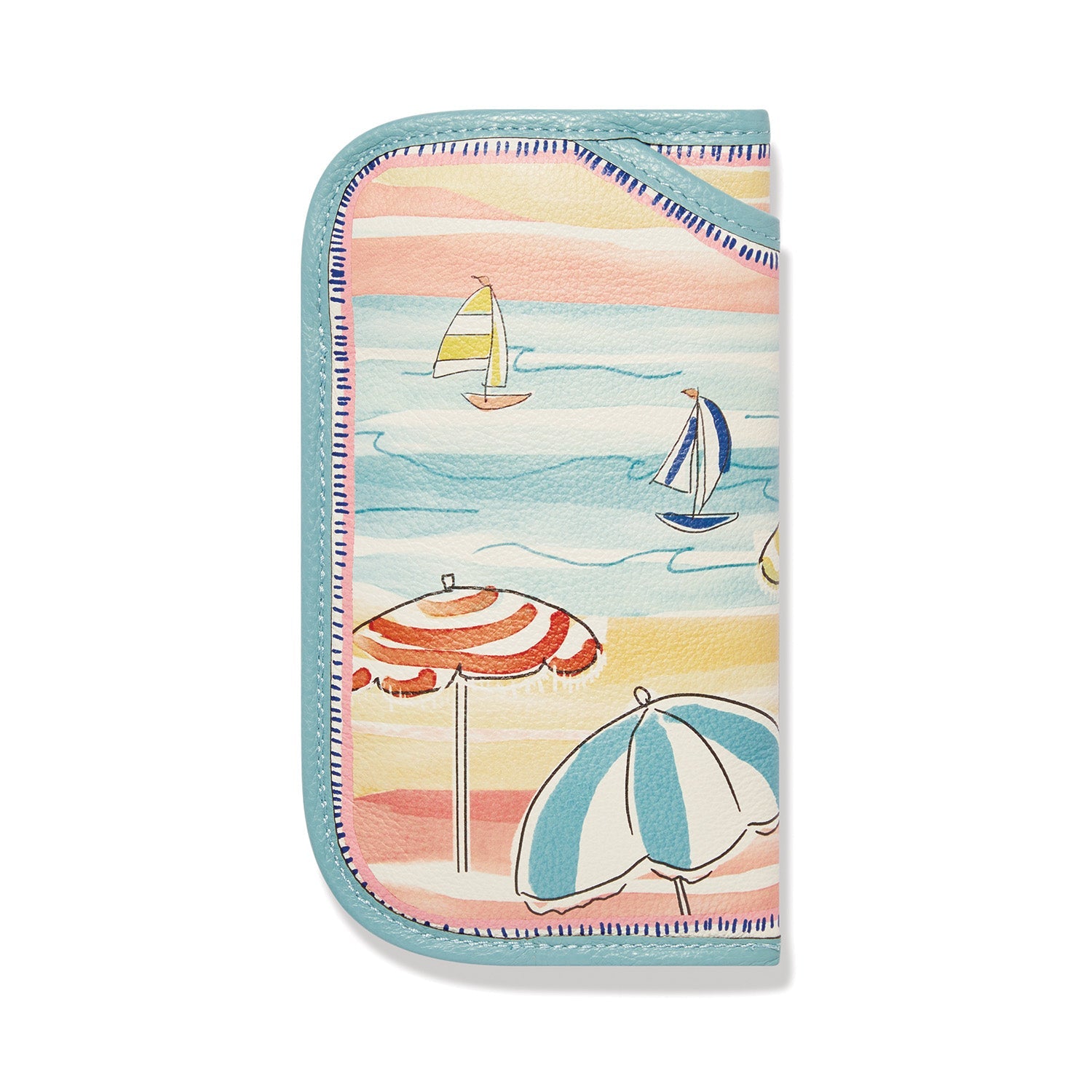 Brighton Sun & Sea Double Eyeglass Case