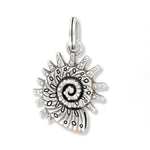 Brighton Sunburst Shell Charm - Juli's Wearable Art
