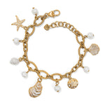 Brighton Sunset Cove Pearl Charm Bracelet - Juli's Wearable Art