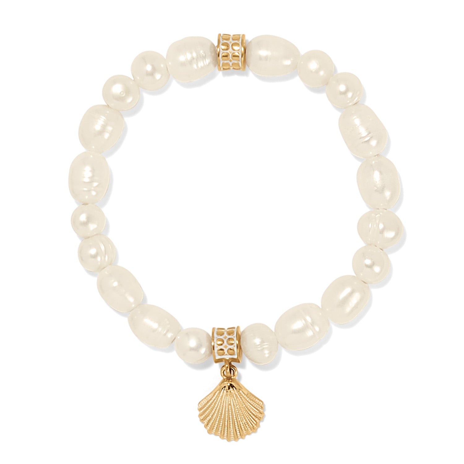 Brighton Sunset Cove Pearl Stretch Bracelet - Juli's Wearable Art