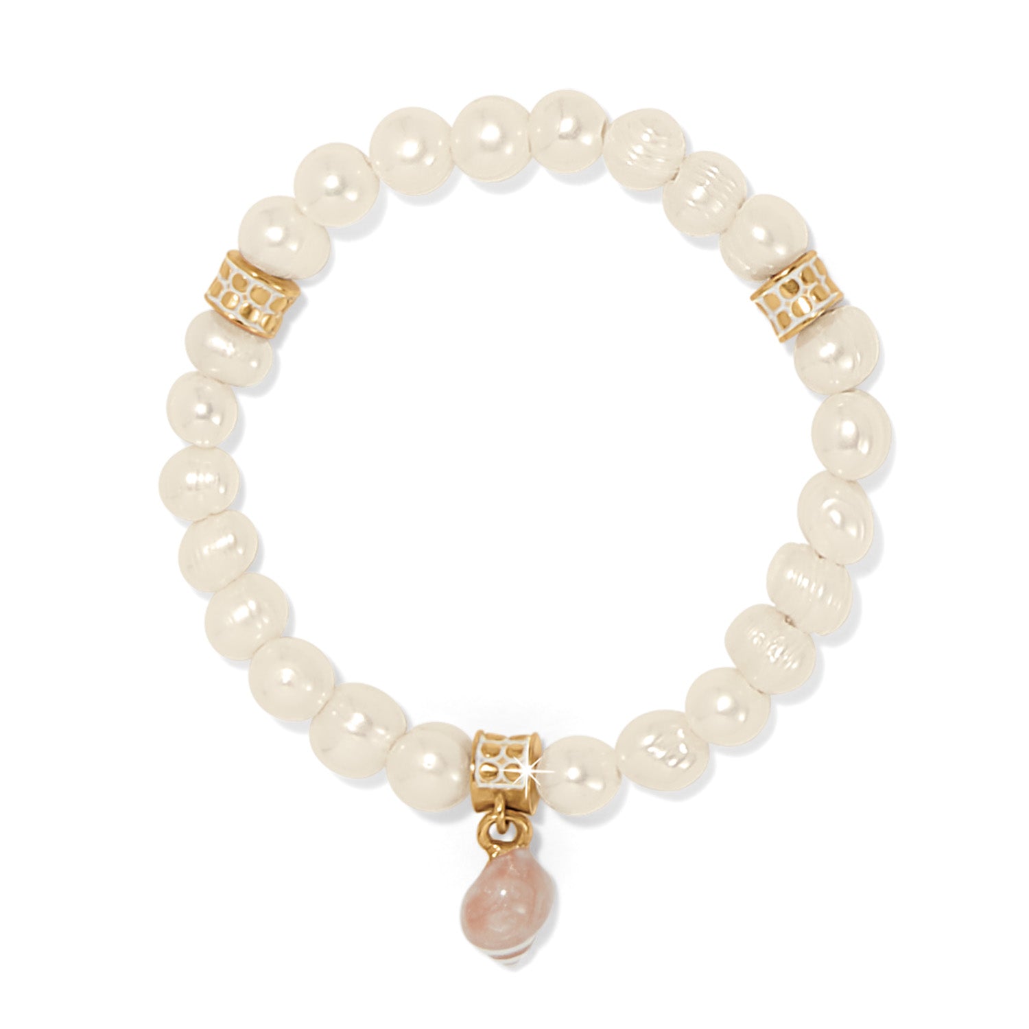 Brighton Sunset Cove Poli Pearl Stretch Bracelet - Juli's Wearable Art