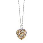 Brighton Sweet Love Jewel - Tone Heart Necklaces - Juli's Wearable Art