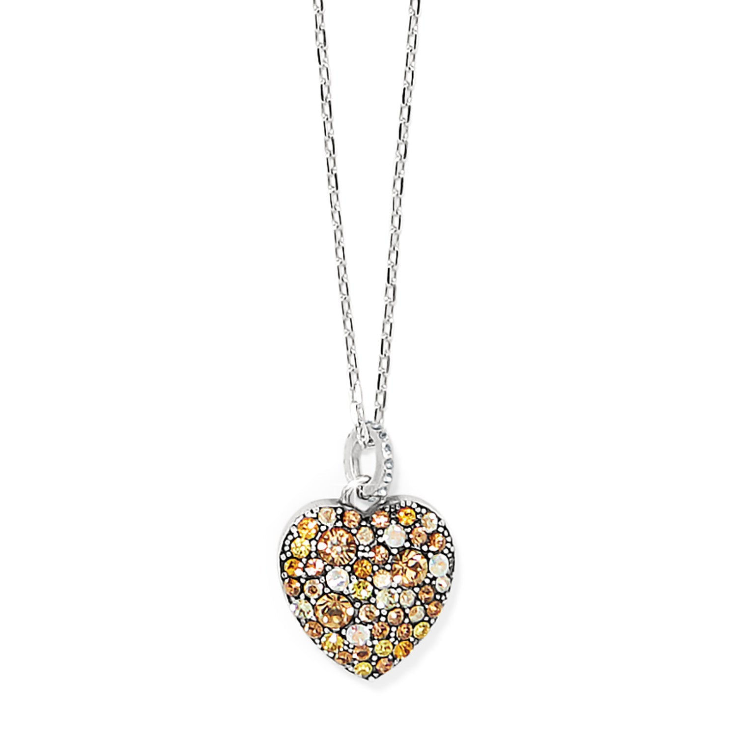 Brighton Sweet Love Jewel - Tone Heart Necklaces - Juli's Wearable Art