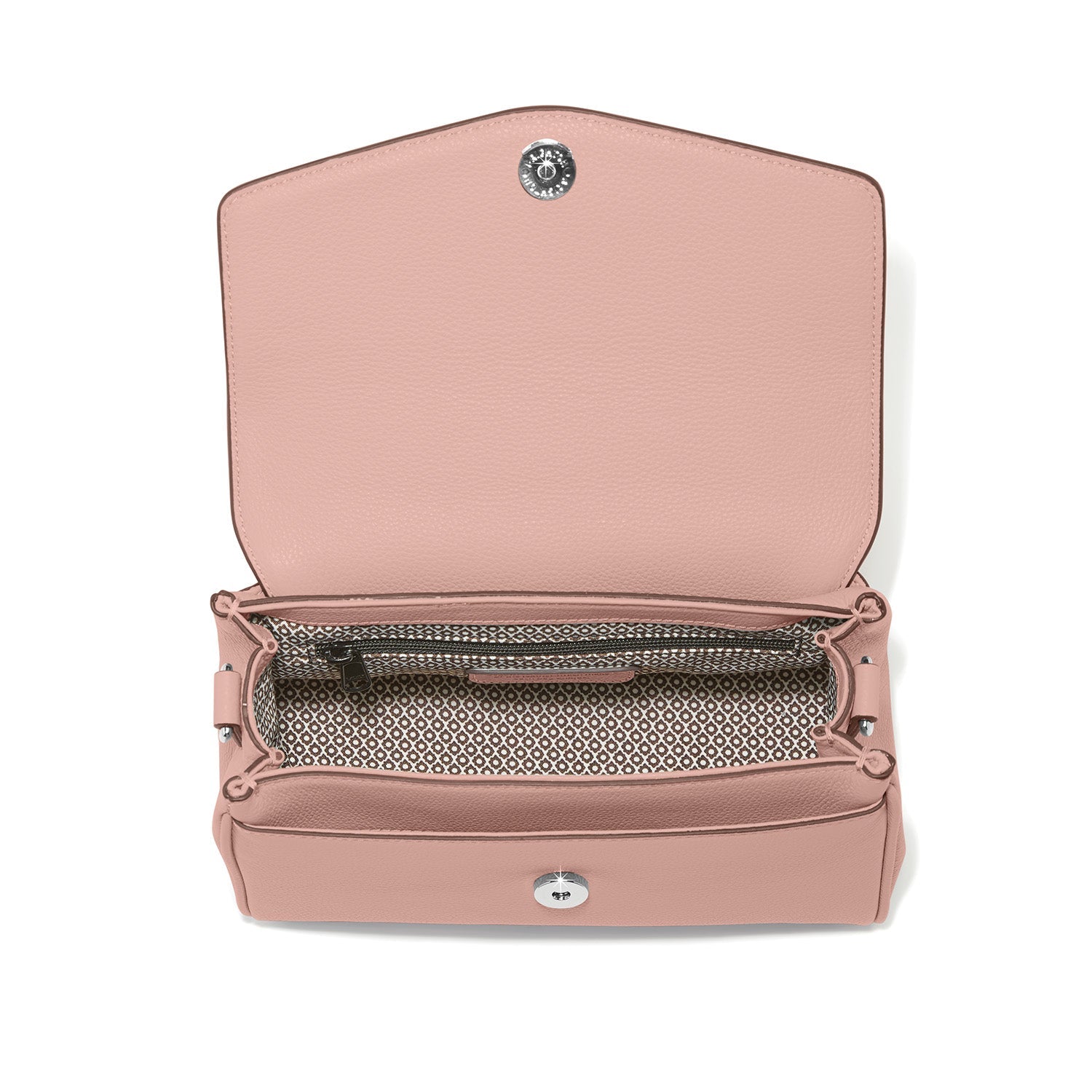 Brighton Tate Flap Satchel | Pink Sand