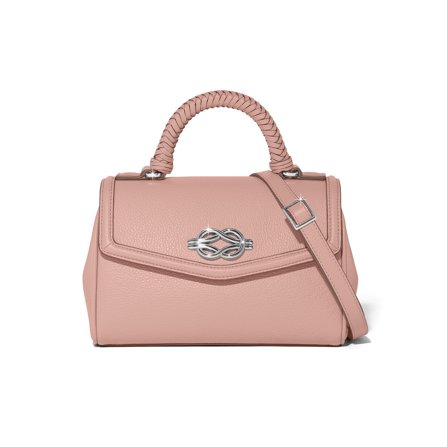 Brighton Tate Flap Satchel | Pink Sand