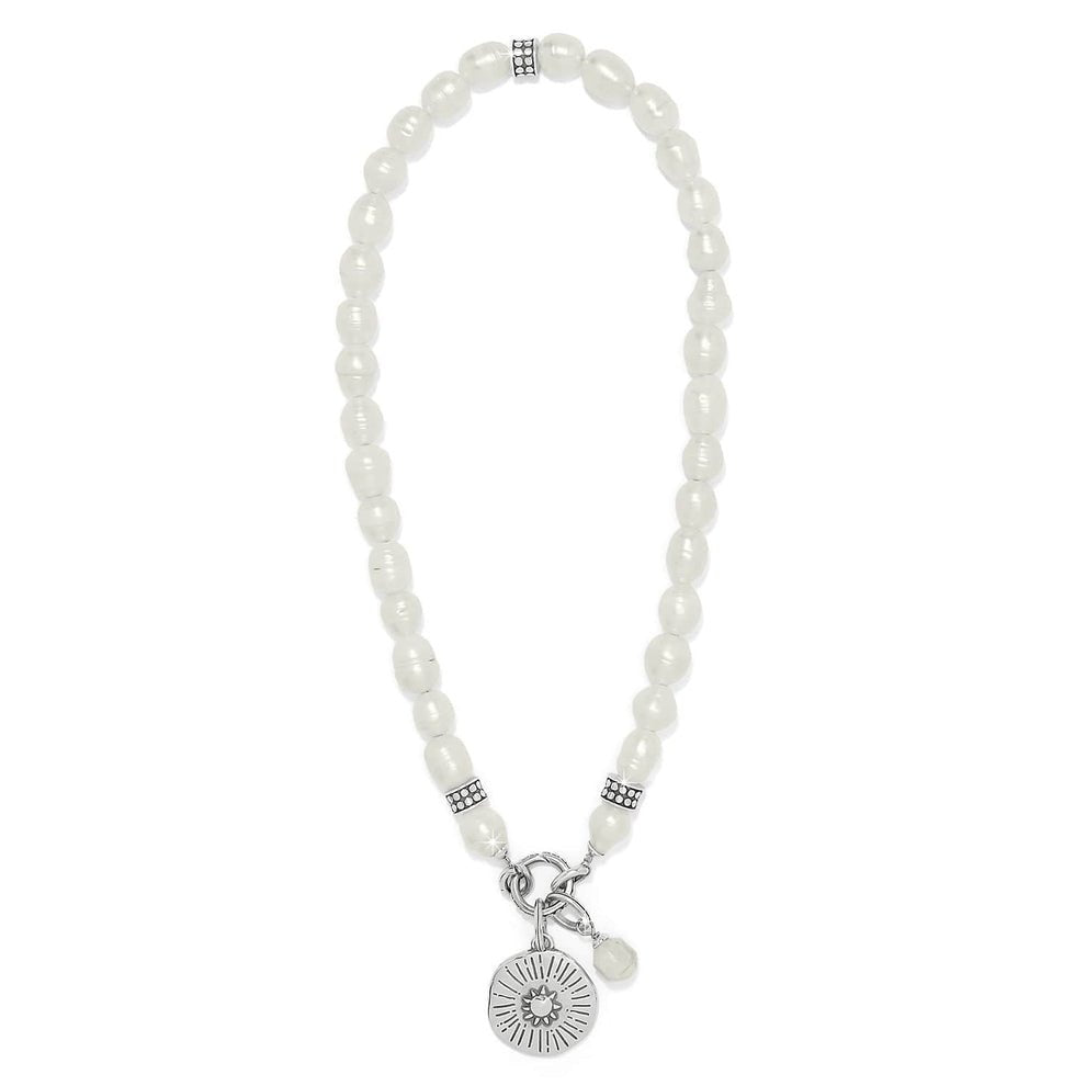 Brighton Token Charm Pearl Necklace - Juli's Wearable Art