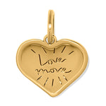 Brighton Token Kosmos Heart Amulet | Gold - Juli's Wearable Art