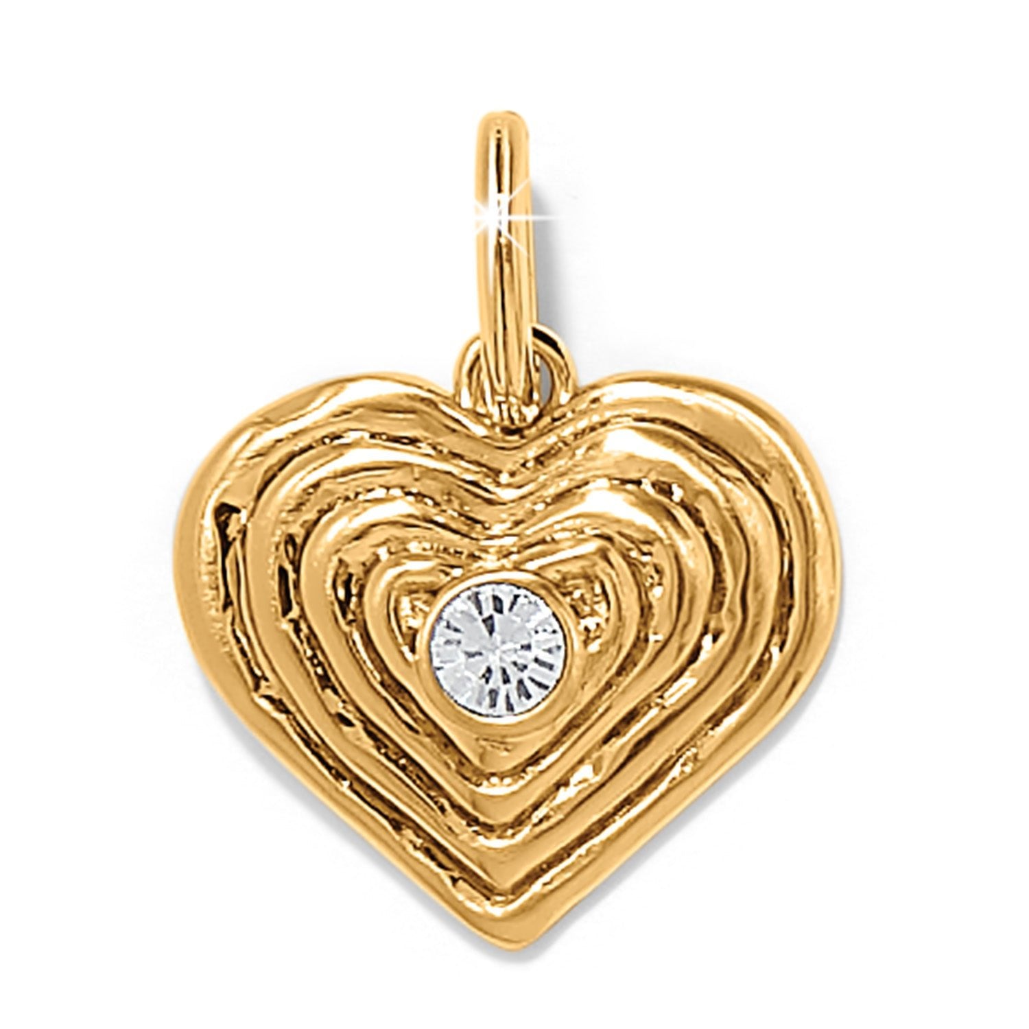 Brighton Token Kosmos Heart Amulet | Gold - Juli's Wearable Art