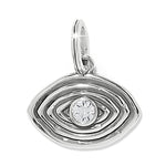 Brighton Token Kosmos Watchful Eye Amulet | Silver - Juli's Wearable Art