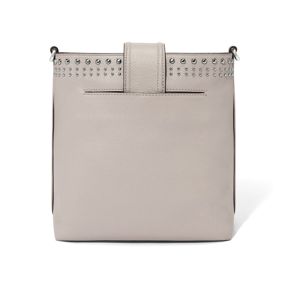 Brighton Townsend Bucket Bag in Moonstone Leather - Juli's Wearable Art