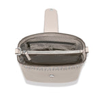 Brighton Townsend Bucket Bag in Moonstone Leather - Juli's Wearable Art