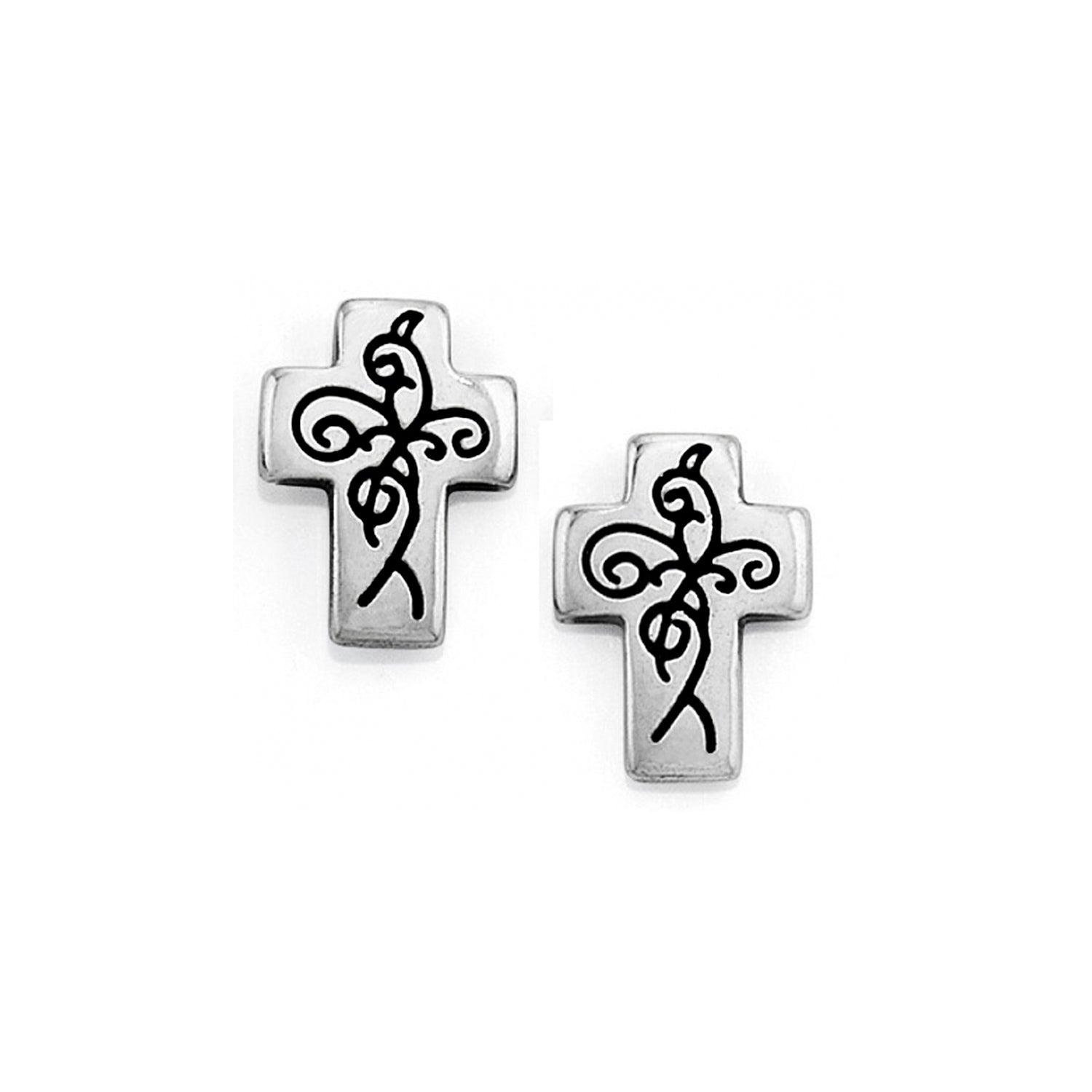 Brighton True Cross Mini Post Earrings - Juli's Wearable Art