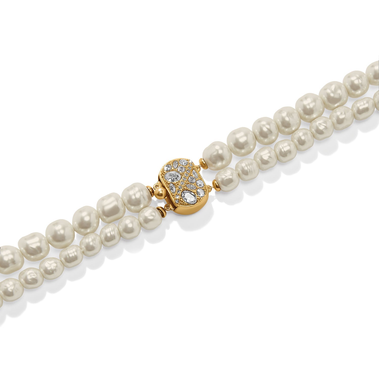 Brighton Trust Your Journey Double Pearl Necklace - Juli's Wearable Art