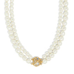 Brighton Trust Your Journey Double Pearl Necklace - Juli's Wearable Art