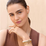 Brighton Trust Your Journey Double Pearl Rings - Juli's Wearable Art