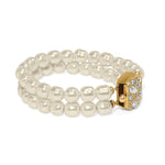 Brighton Trust Your Journey Double Pearl Stretch Bracelet - Juli's Wearable Art