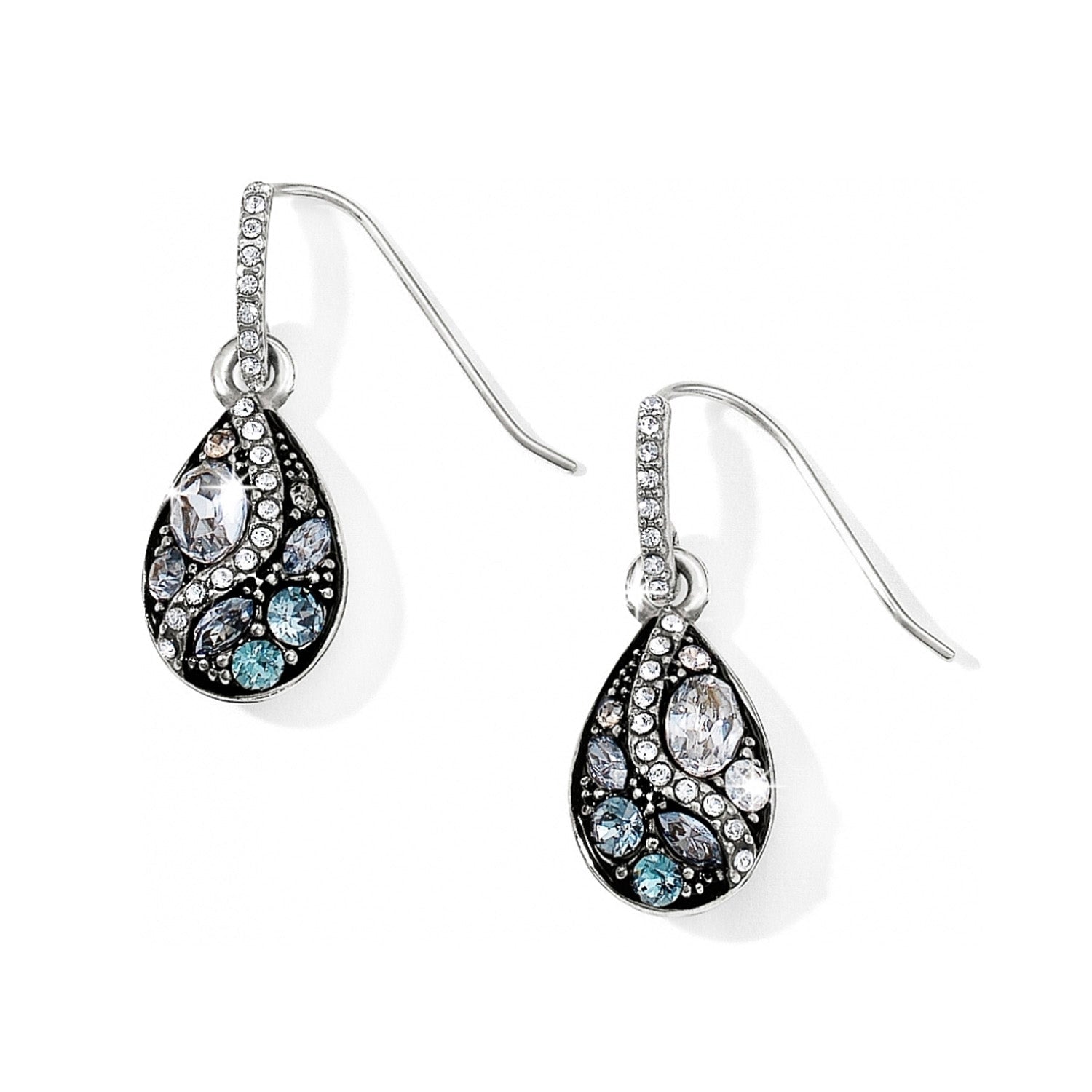 Brighton Trust Your Journey French Wire Earrings | Aqua - Juli's Wearable Art