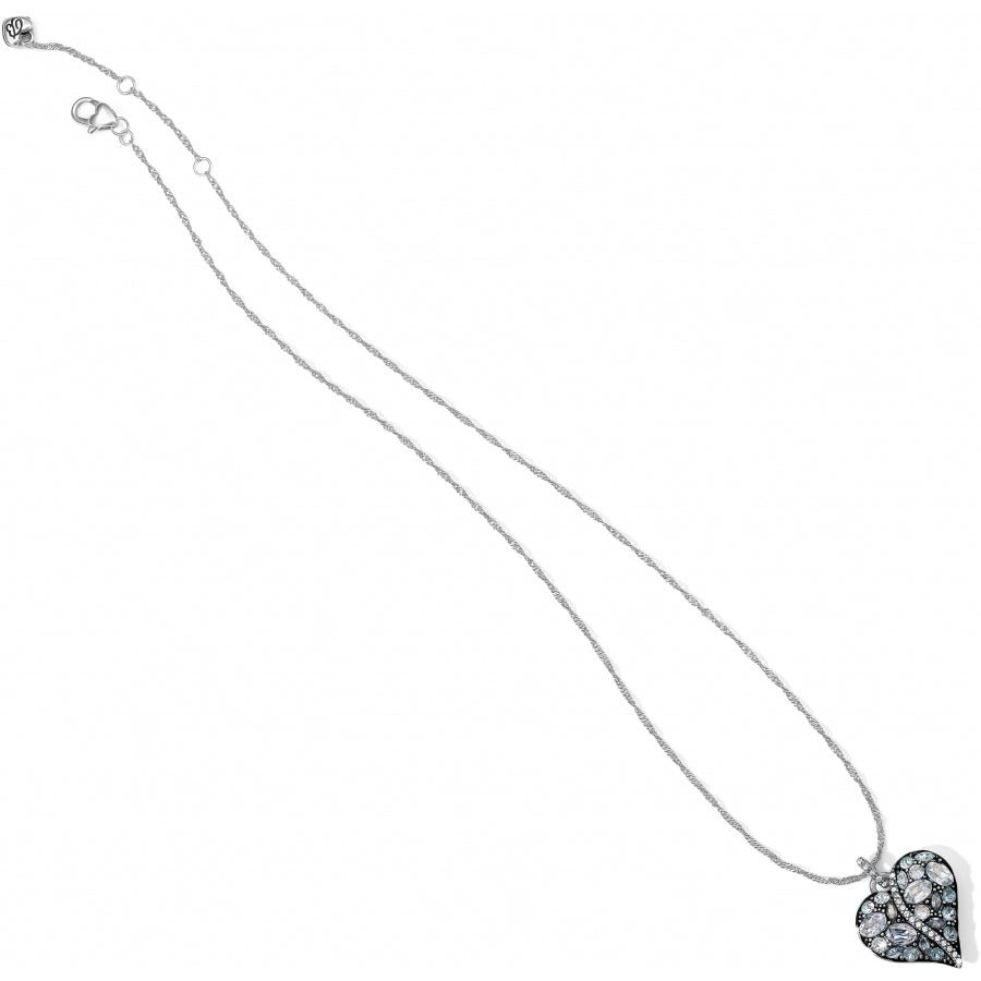 Brighton Trust Your Journey Heart Necklace | Aqua - Juli's Wearable Art