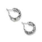 Brighton Trust Your Journey Hoop Earrings | Sky - Juli's Wearable Art