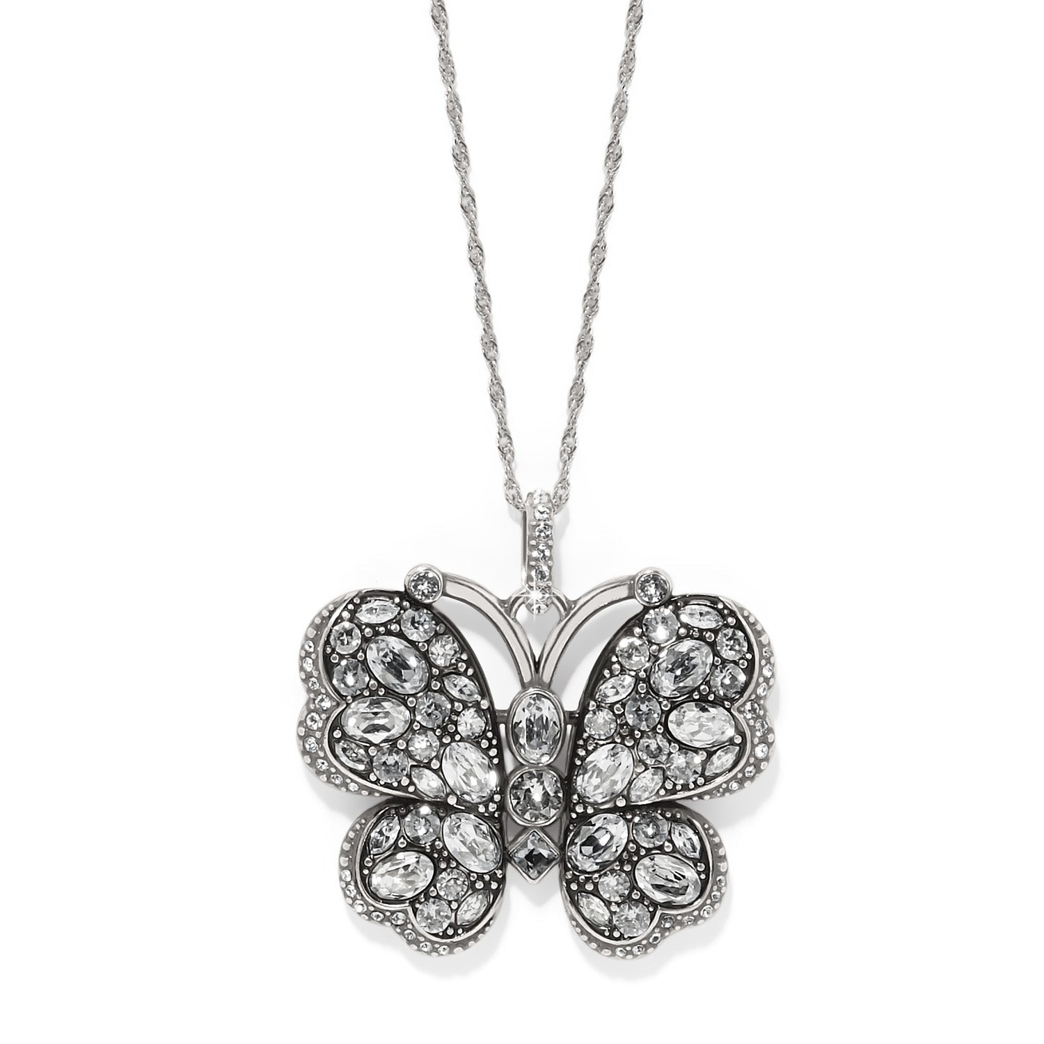 Brighton Trust Your Journey Large Butterfly Necklace | Sky - Juli's Wearable Art
