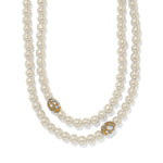 Brighton Trust Your Journey Long Pearl Necklace | Gold - Juli's Wearable Art