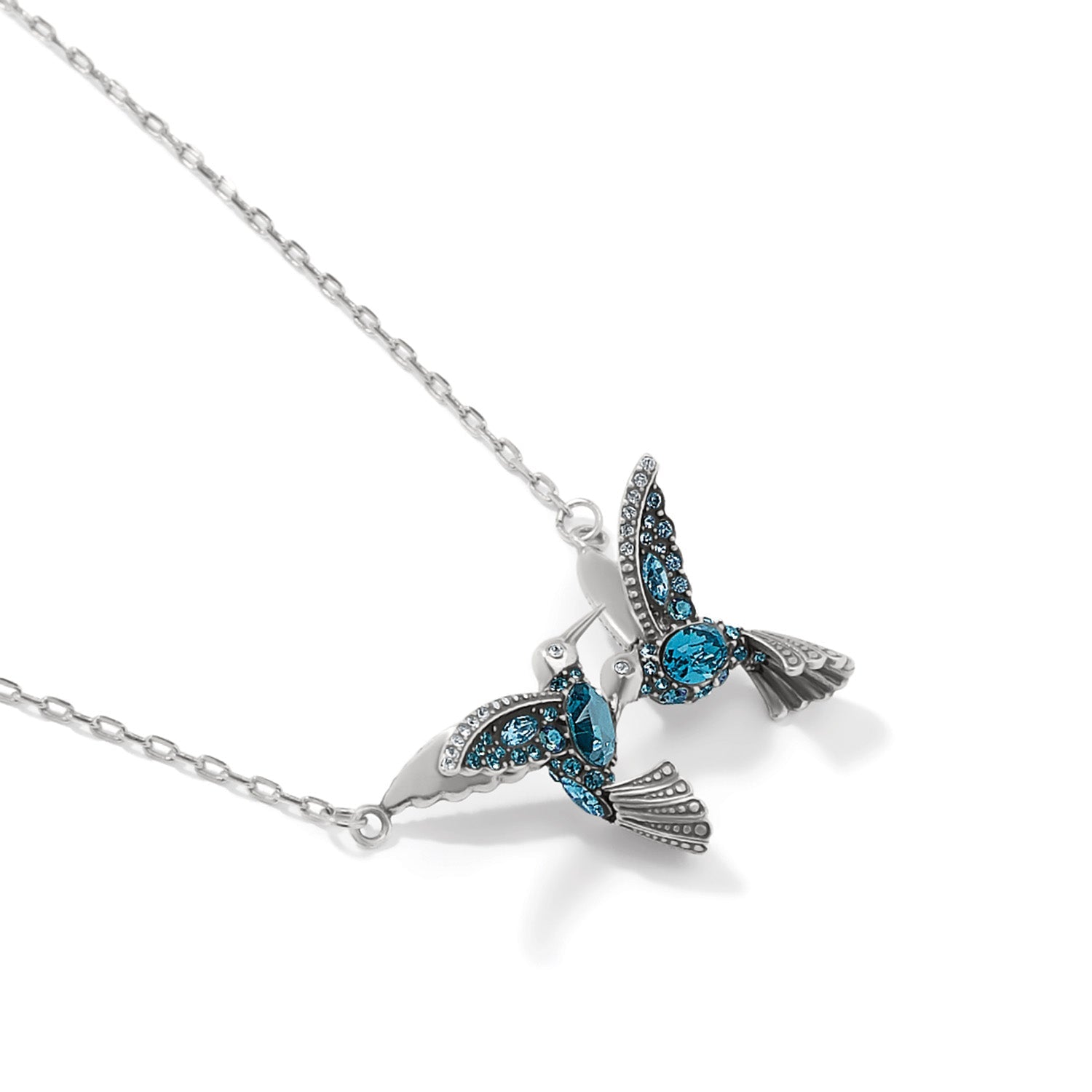Brighton Trust Your Journey Loving Hummingbird Necklace - Juli's Wearable Art