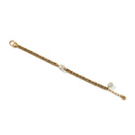 Brighton Trust Your Journey Pearl Chain Bracelet | Gold - Juli's Wearable Art