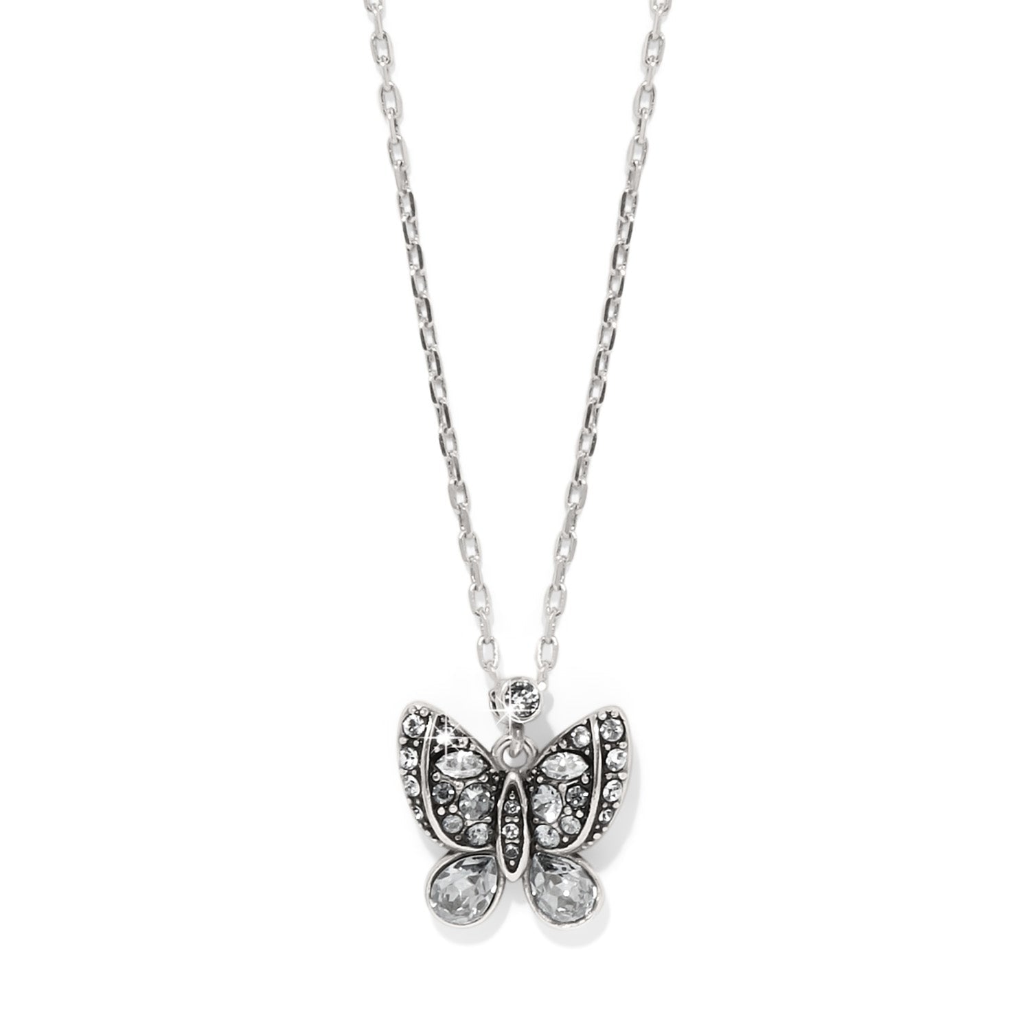 Brighton Trust Your Journey Petite Butterfly Necklace | Sky - Juli's Wearable Art