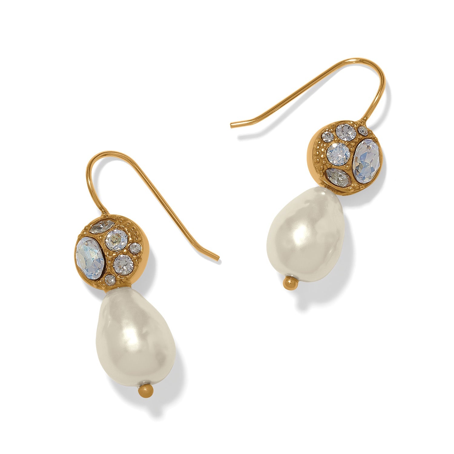 Brighton Trust Your Journey Petite Pearl French Wire Earrings - Juli's Wearable Art