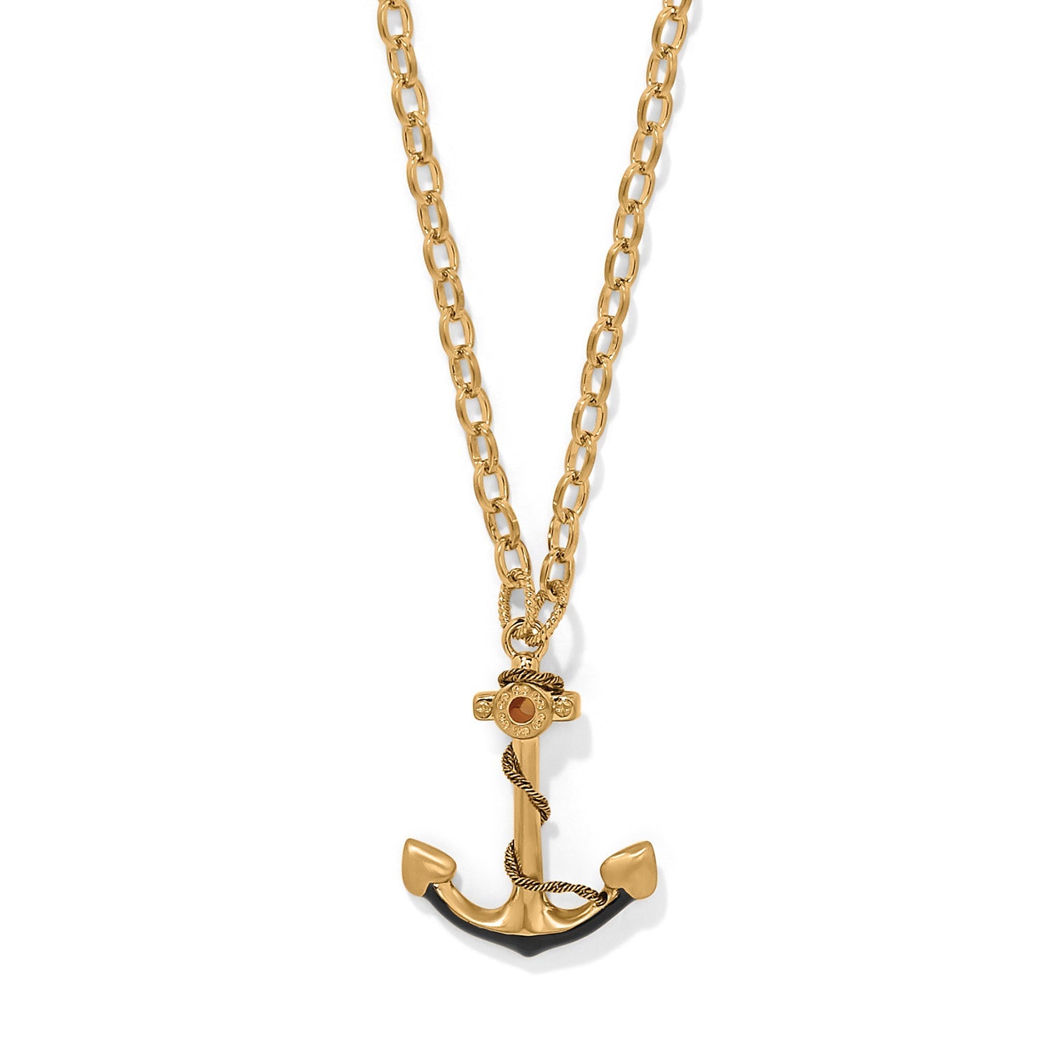 Brighton Twilight Waters Anchor Necklace