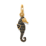 Brighton Twilight Waters Sea Horse Charm | Gold - Juli's Wearable Art