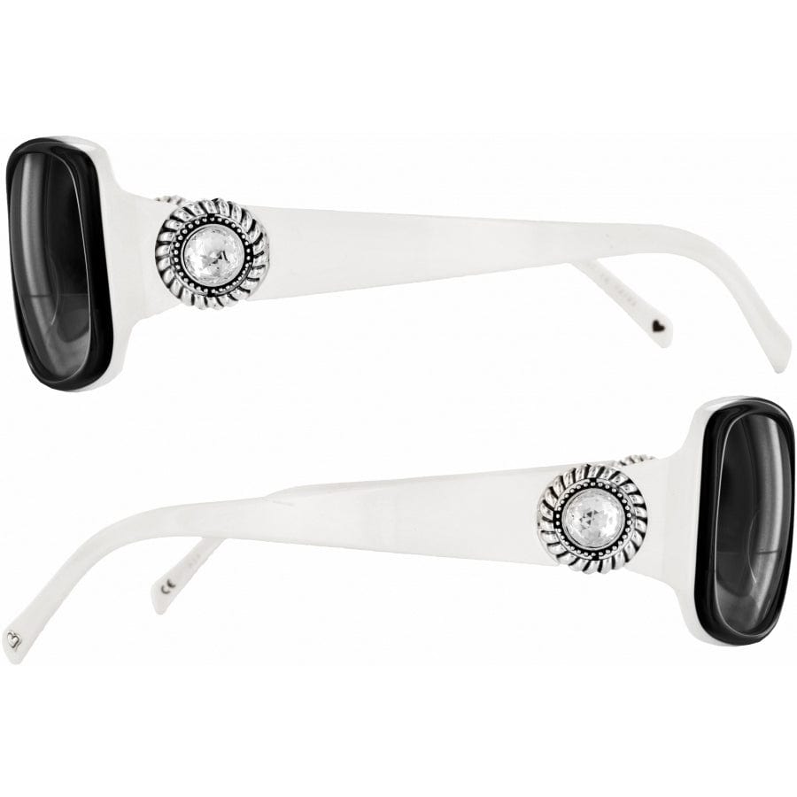 Brighton Twinkle Black-White Sunglasses