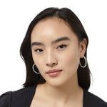 Brighton Twinkle Granulation Large Hoop Earrings - Juli's Wearable Art